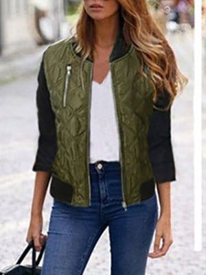 Jackets - Fashion Zipper Personality Jacket - MsDressly